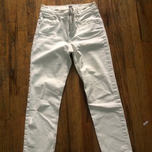 Cheeky Straight white jeans